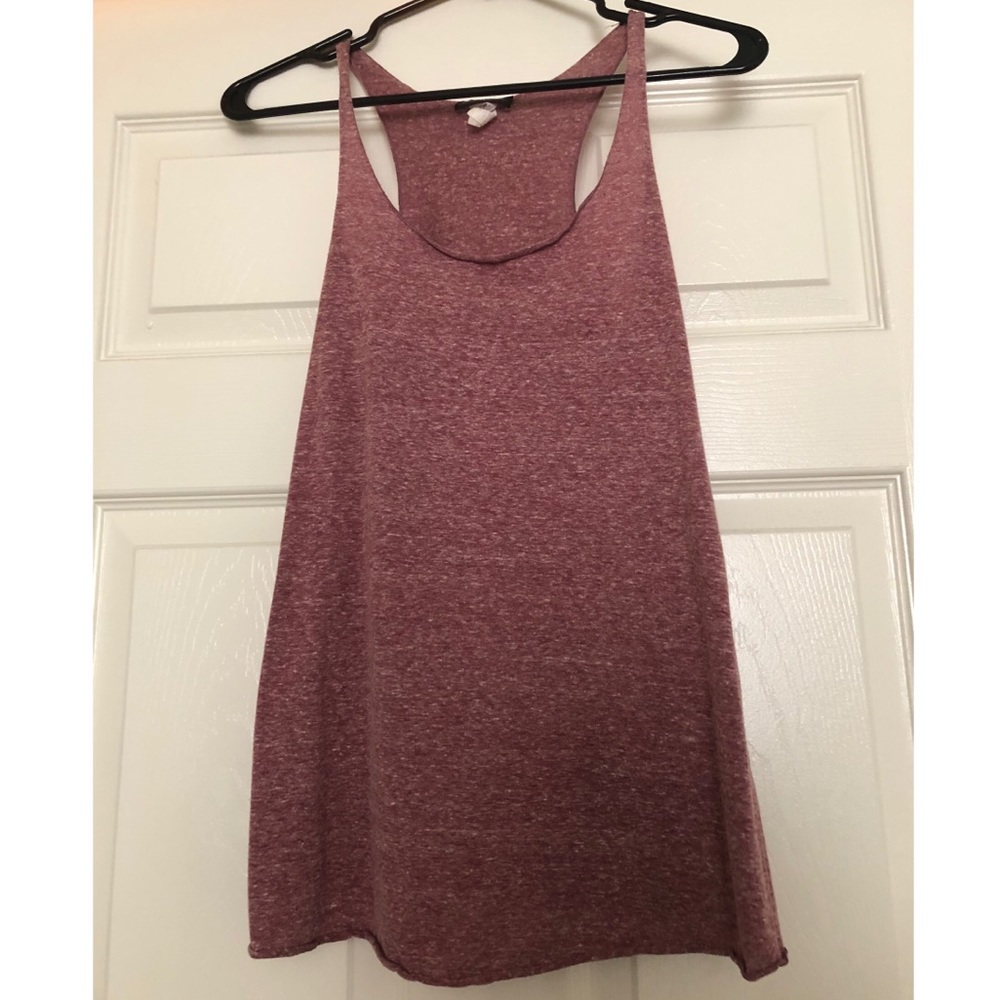 Purple tank